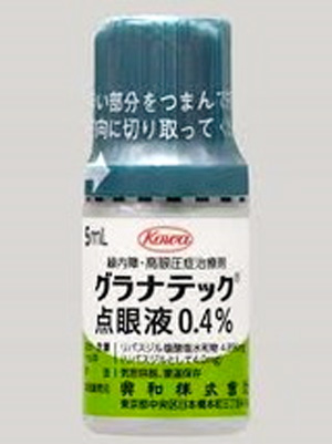 グラナテック点眼液0.4%